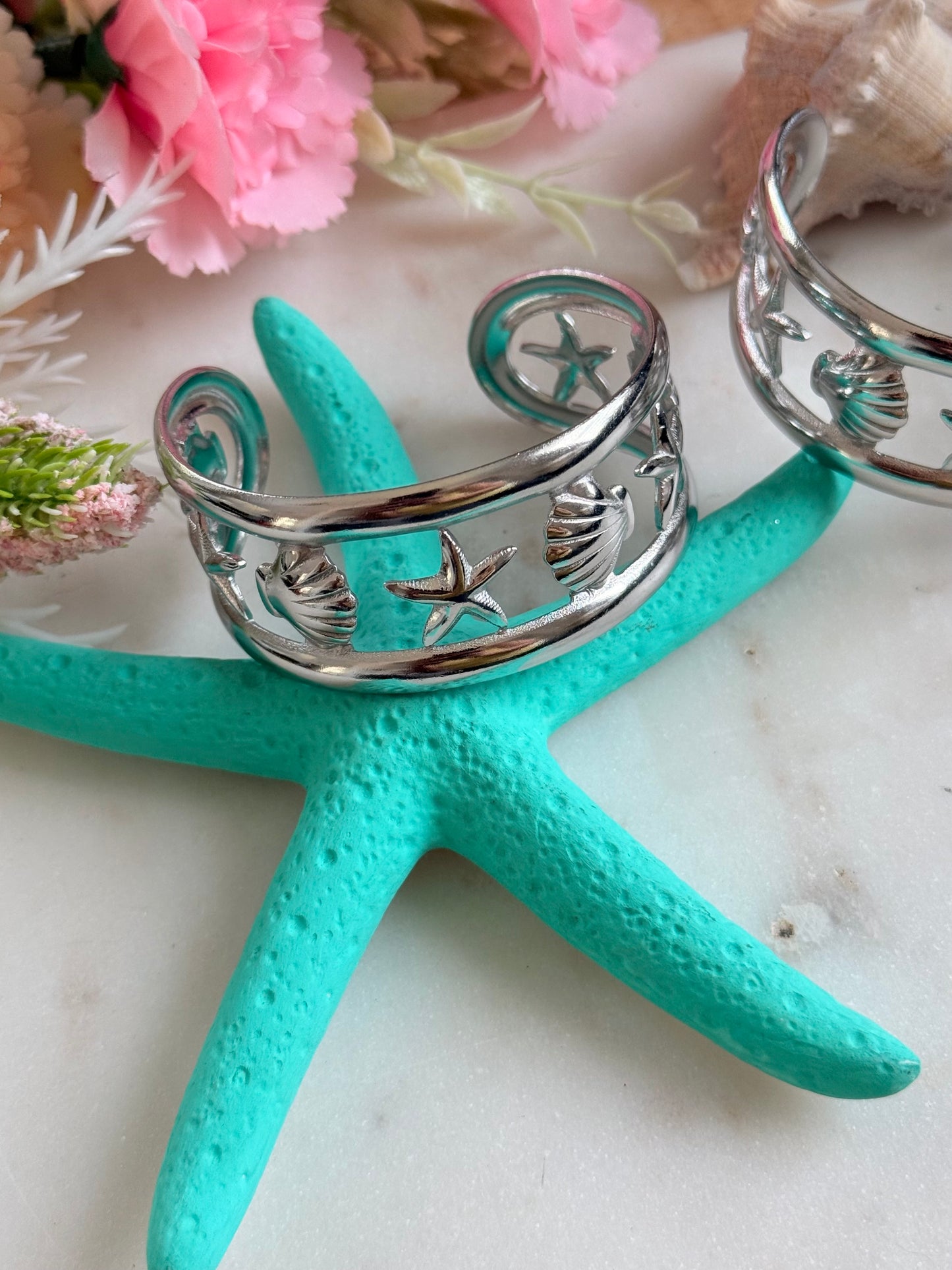 Pulsera Marina Cuff Plata