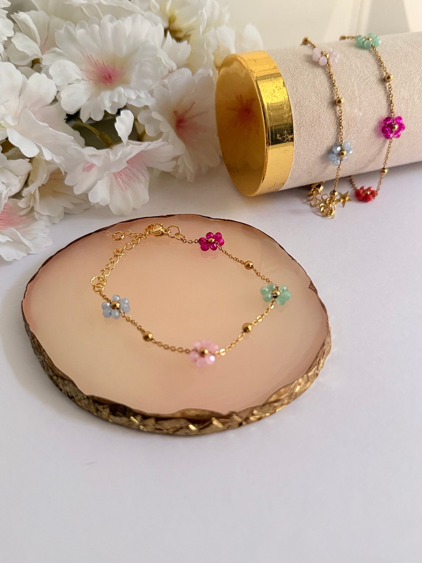 Pulsera florecitas