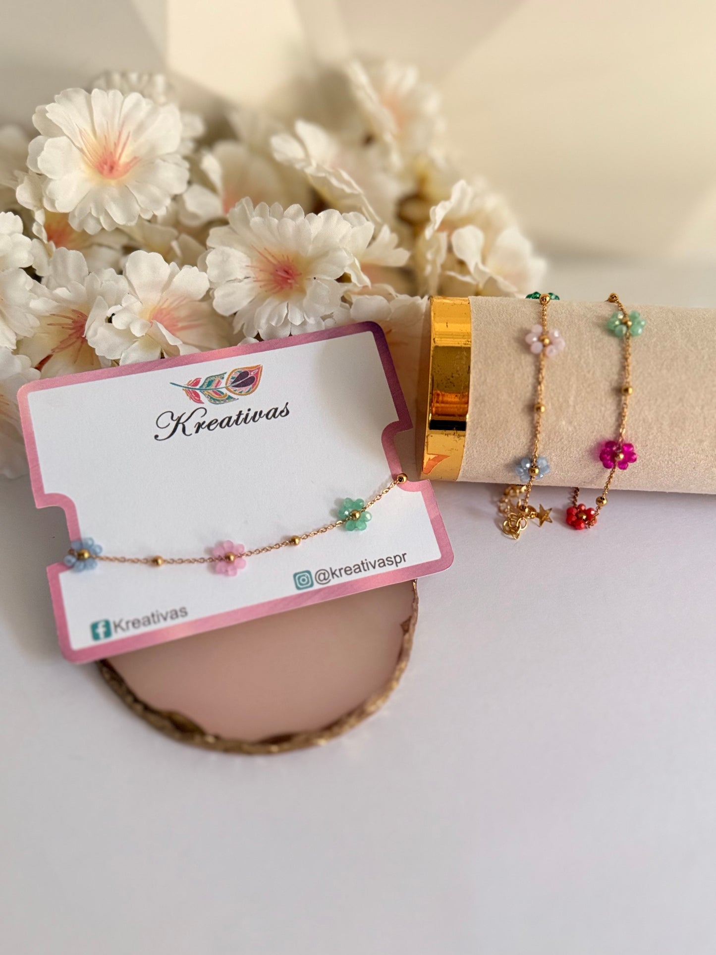 Pulsera florecitas