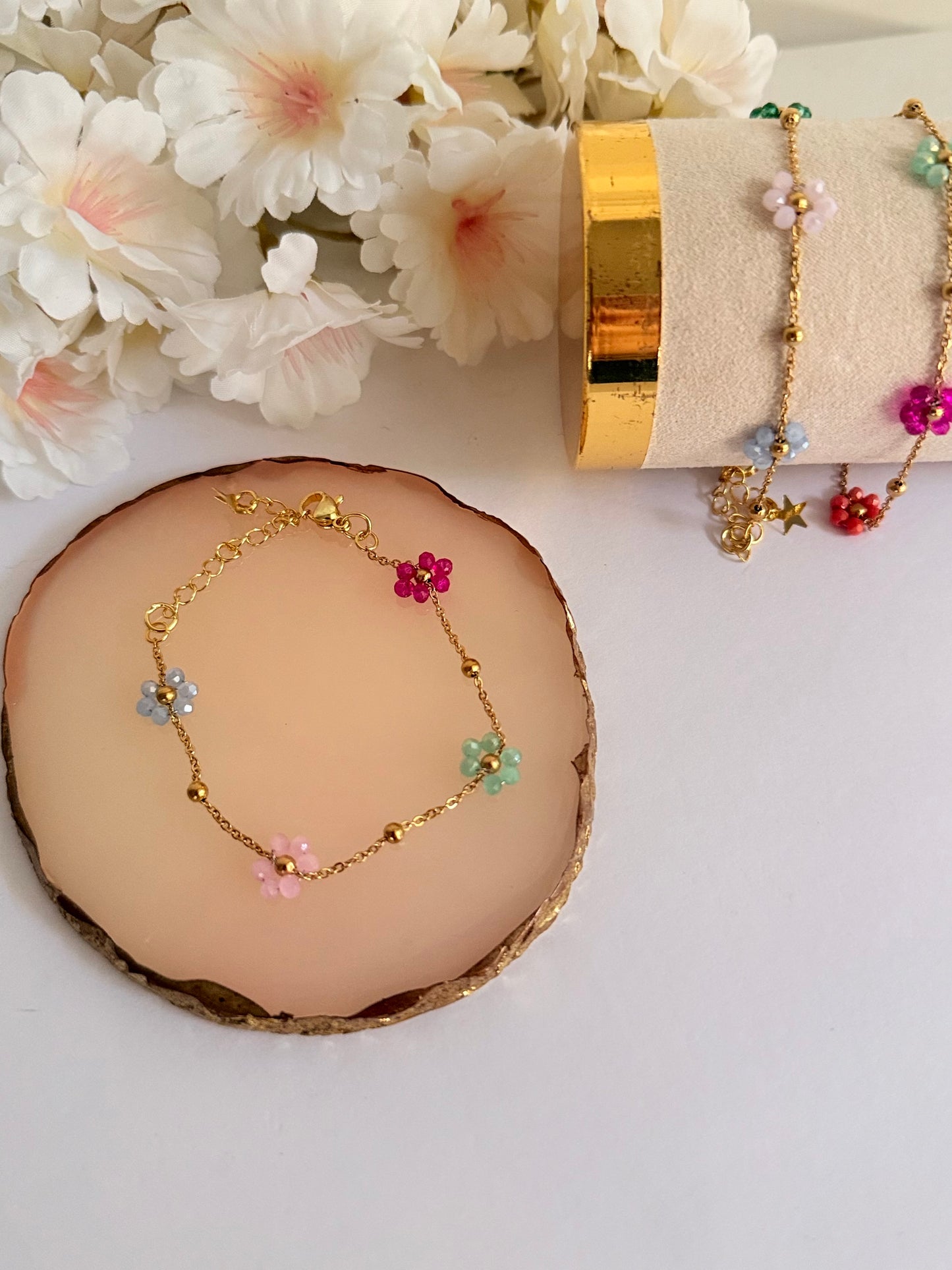 Pulsera florecitas