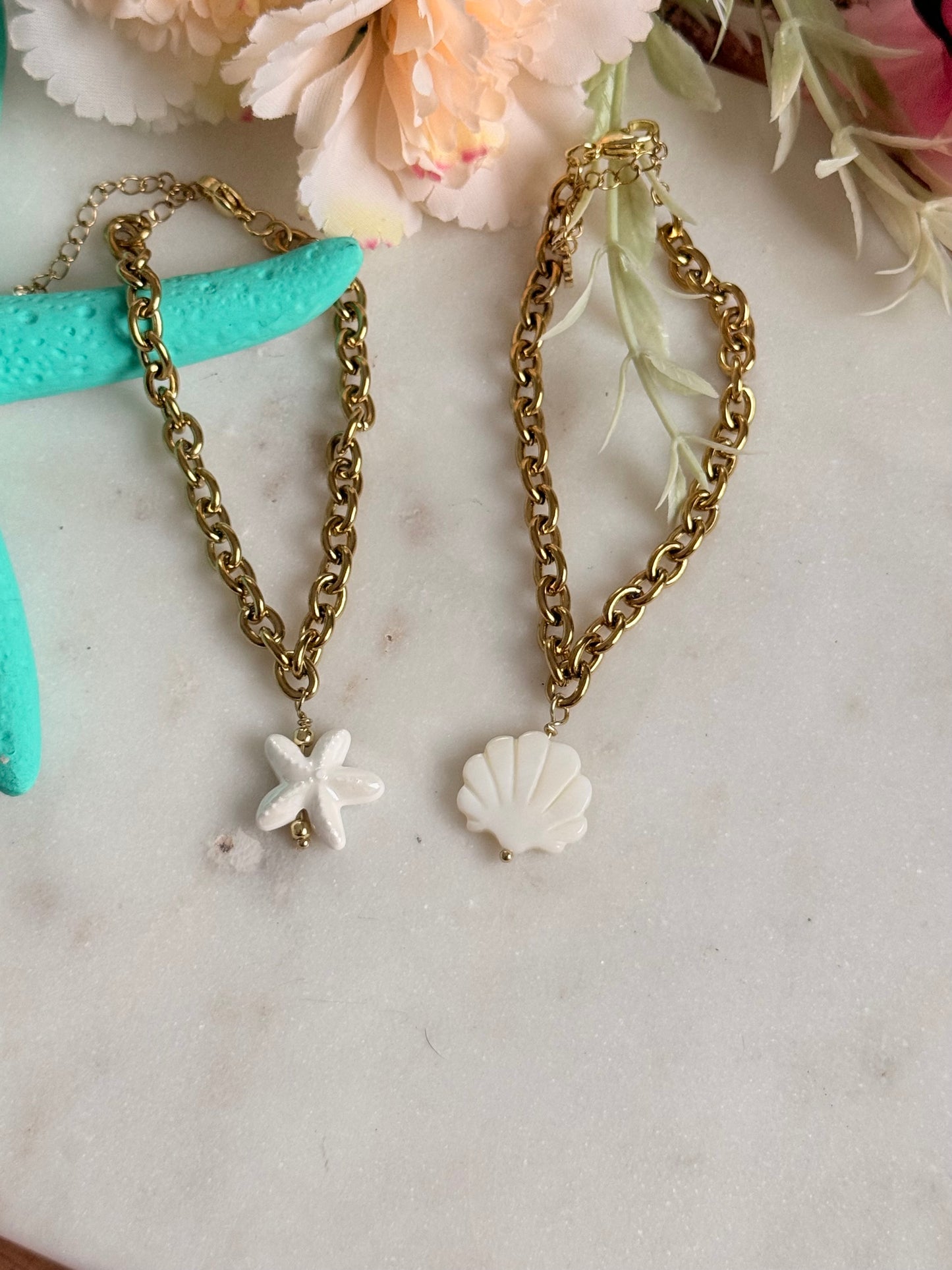 Pulsera Marea en nácar