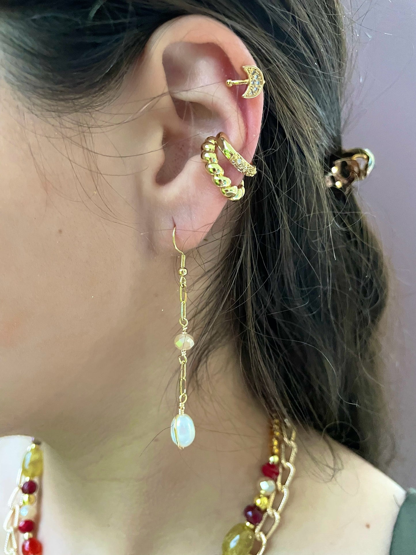 Ear Cuff Trenzado
