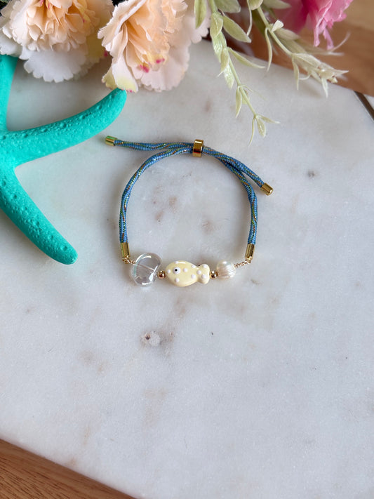Pulsera Pecesitos (hilo nilón)