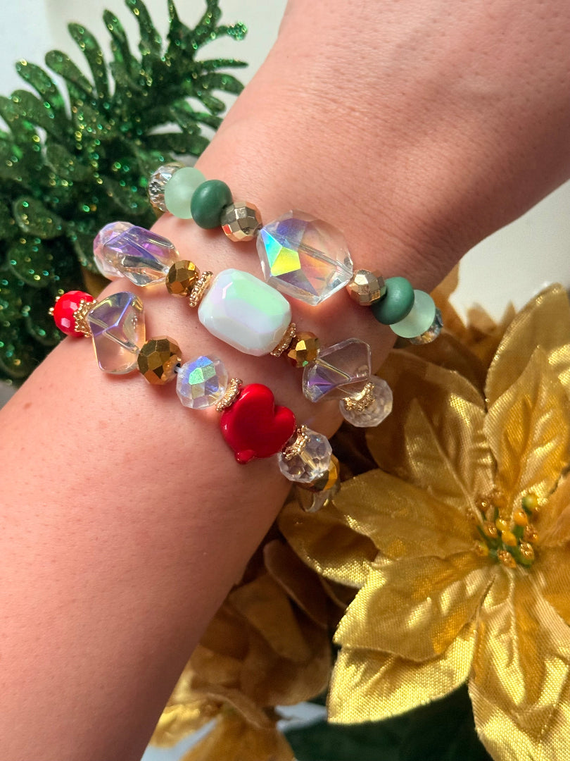 Pulseras Encanto Navideño