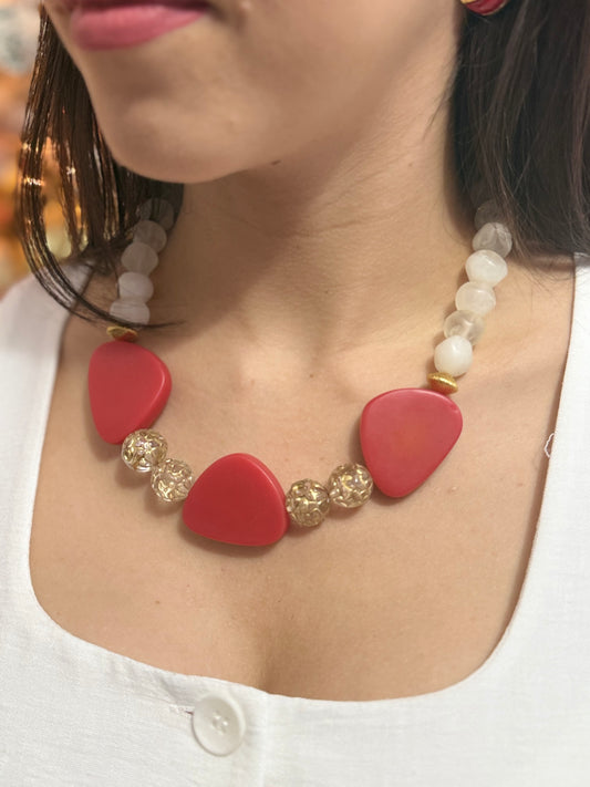 Collar Magia Navideña (blanco)