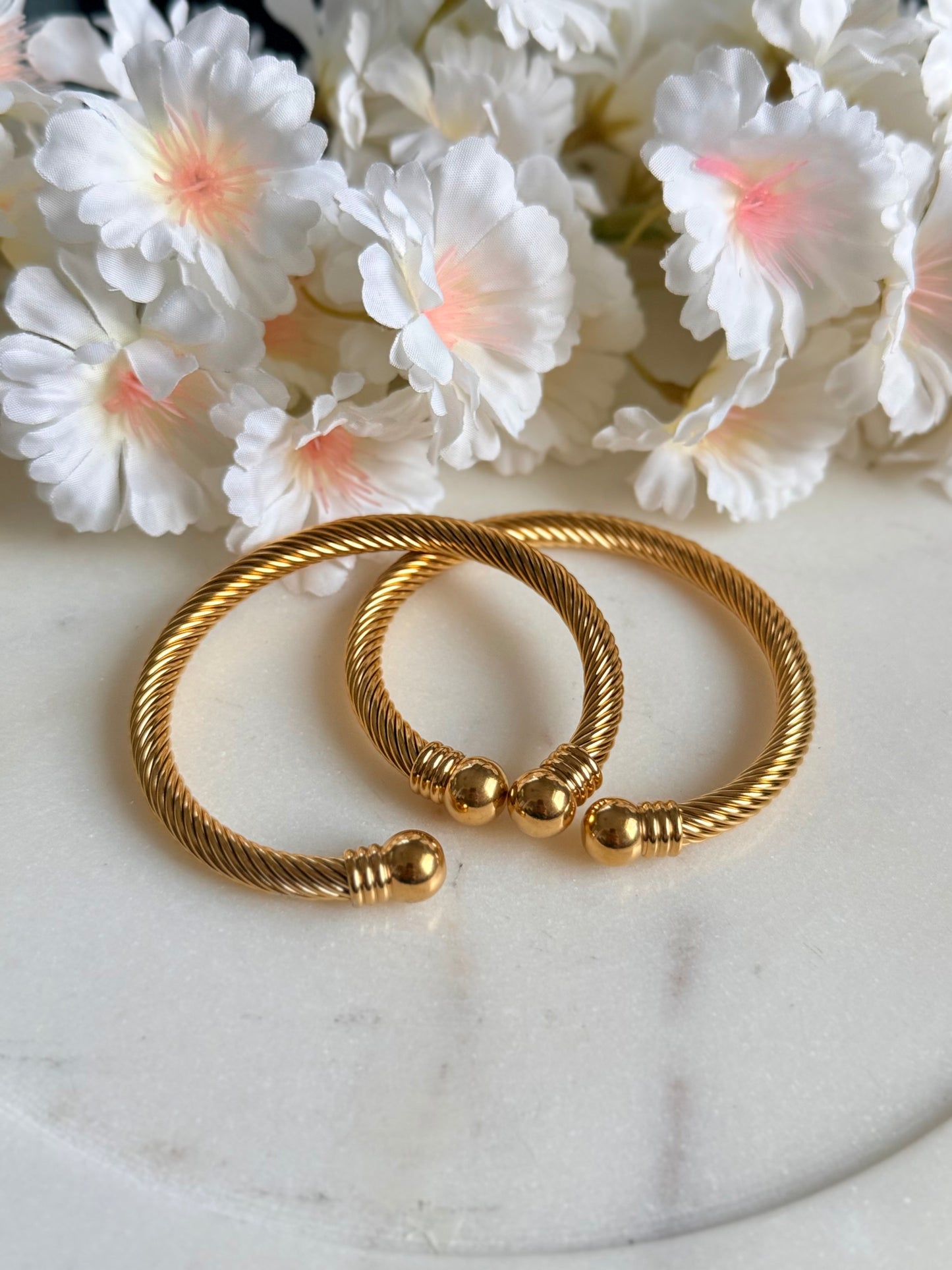 Pulsera cuff trenzado