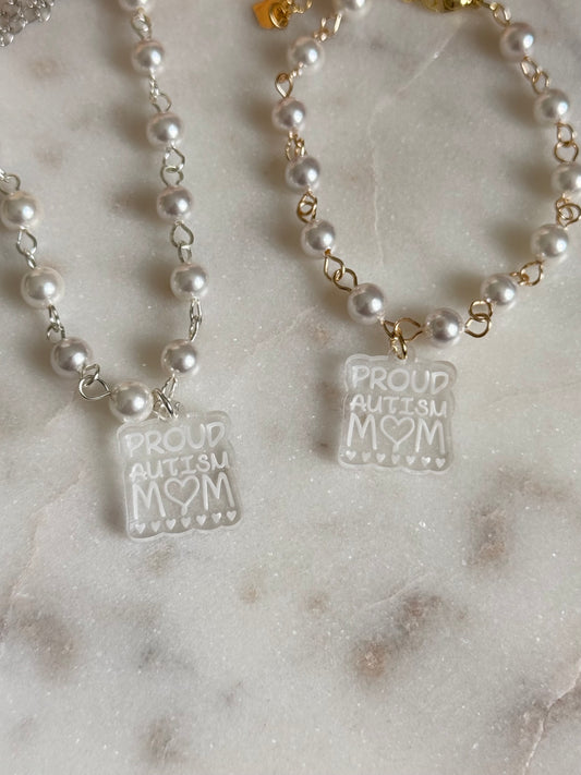 Pulsera Proud Autism Mom