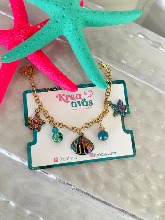 Pulsera colores sirena