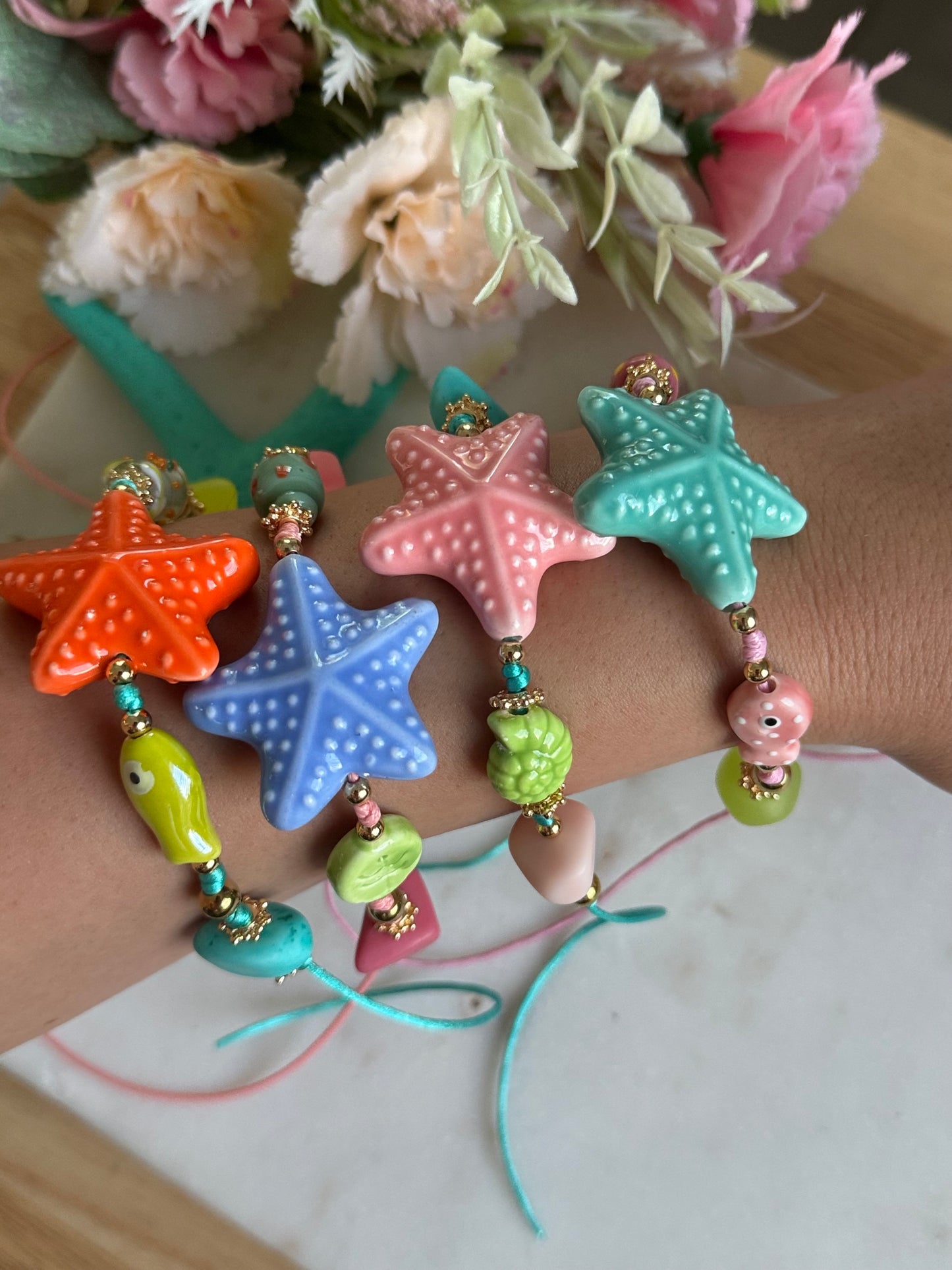 Pulsera Estrella Colorida