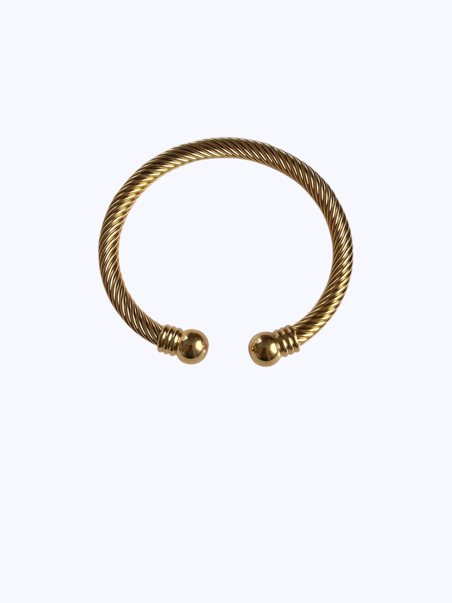 Pulsera cuff trenzado