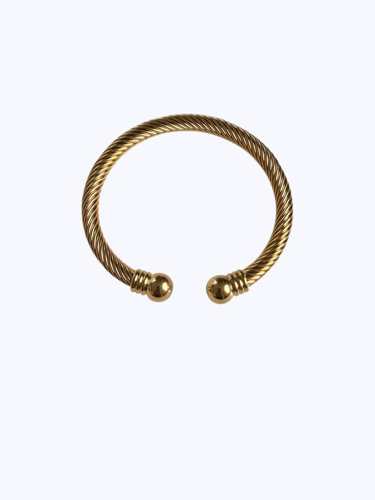 Pulsera cuff trenzado