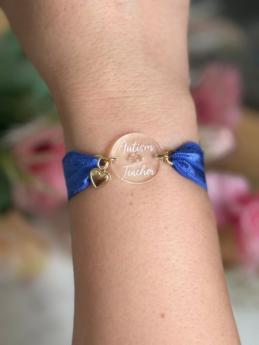 Pulsera elástica Autism Teacher
