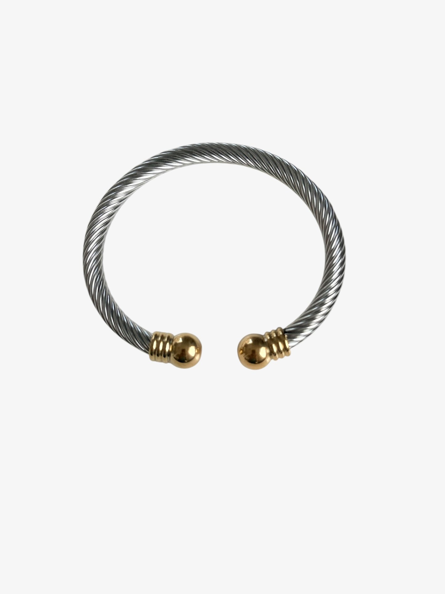 Pulsera cuff trenzado