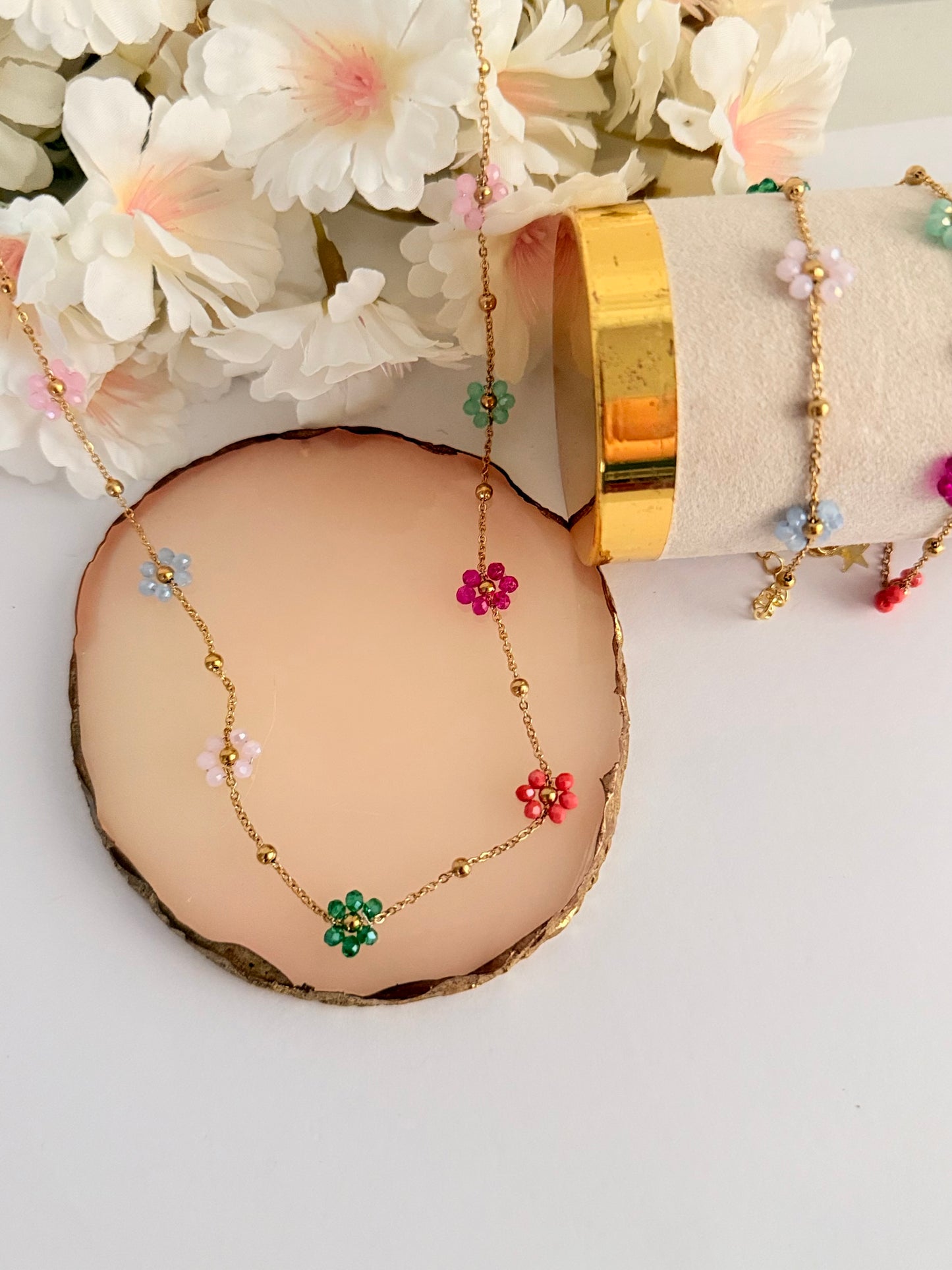 Cadena florecitas