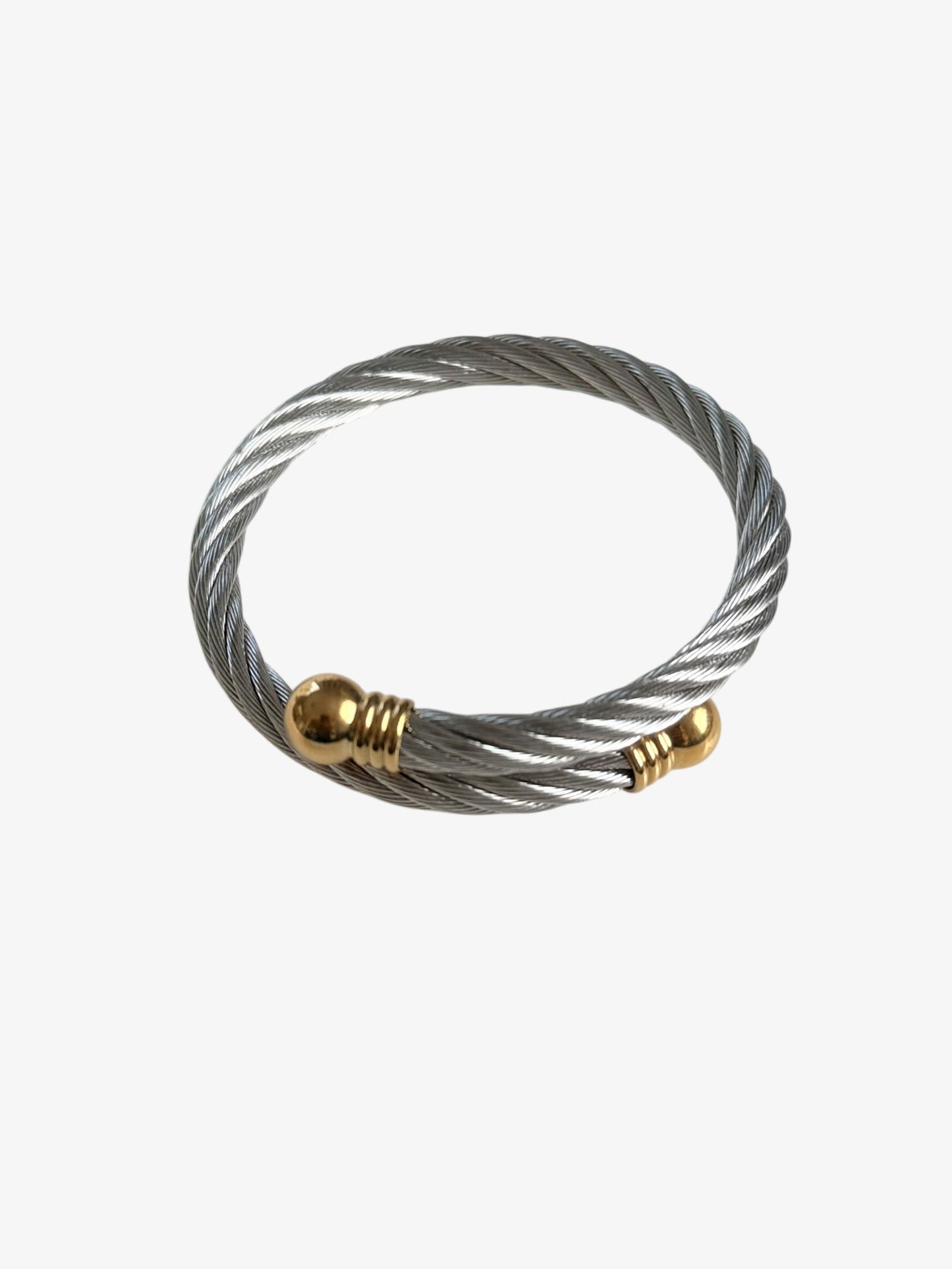 Bangle trenzado