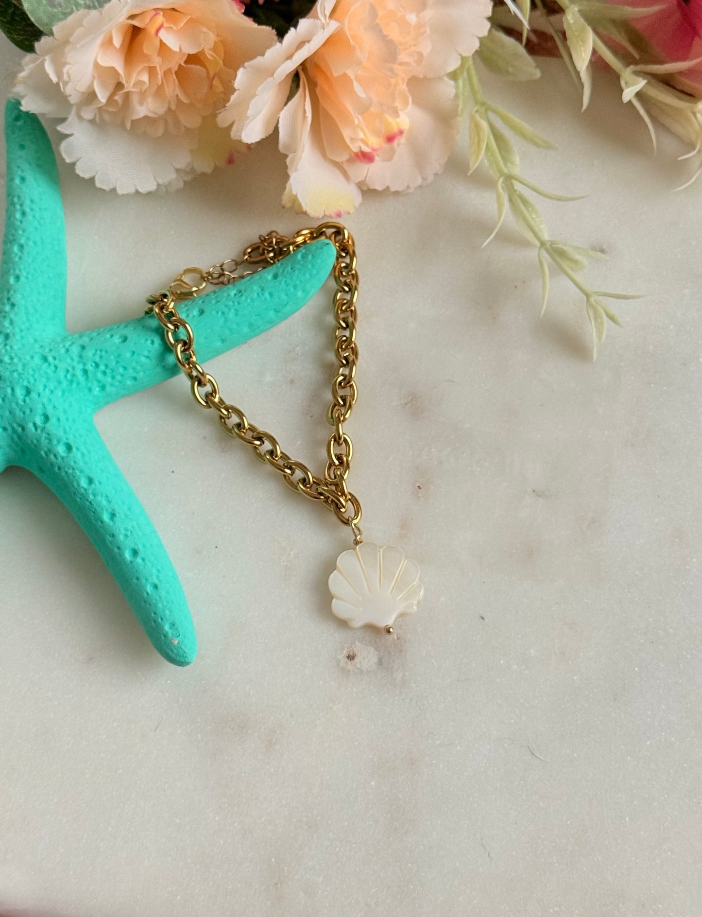 Pulsera Marea en nácar