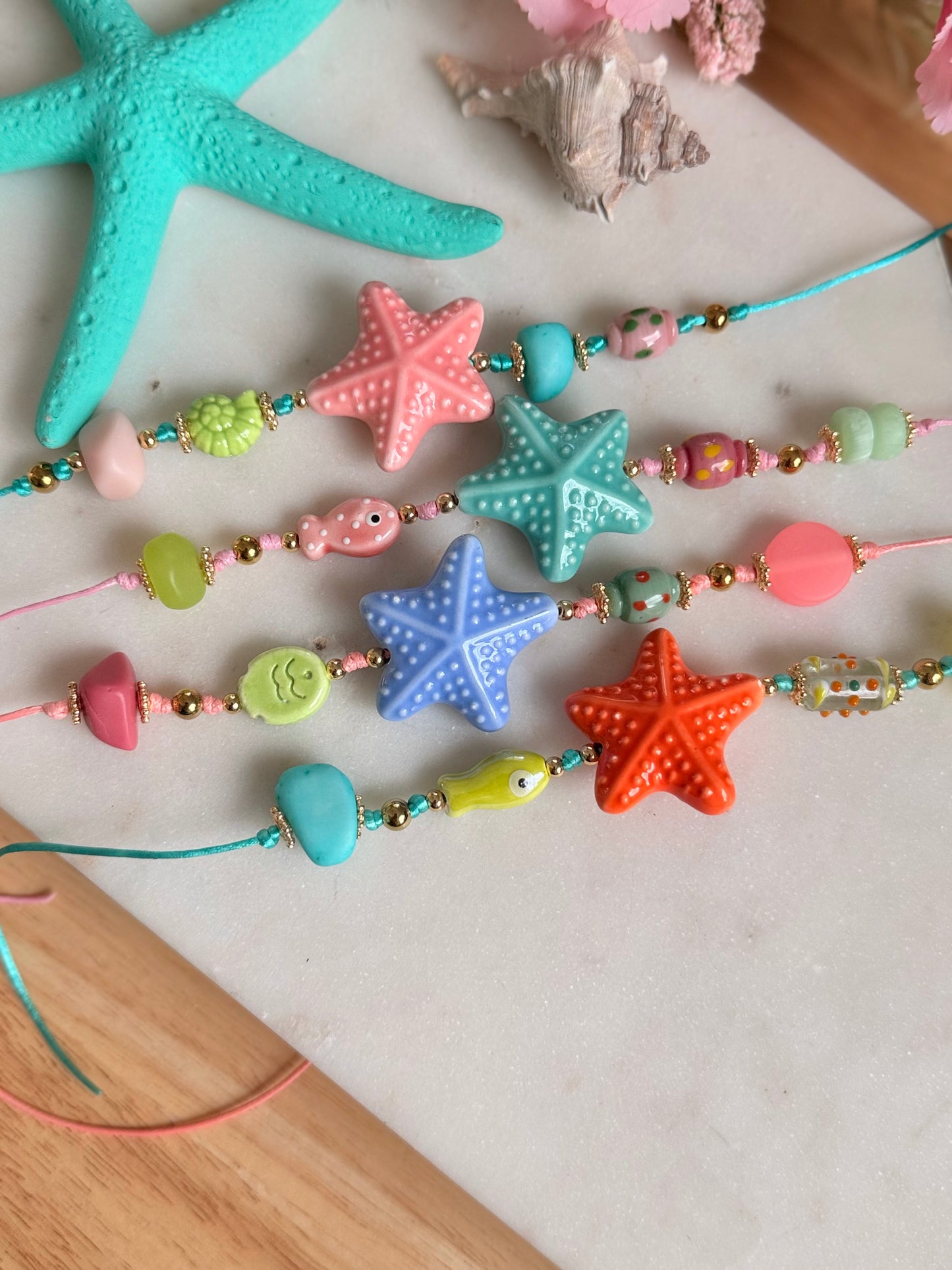 Pulsera Estrella Colorida
